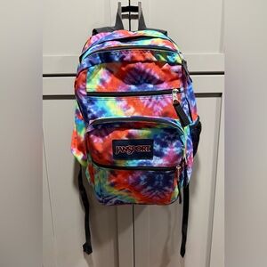 Jansport Multicolor Tie-Dye Backpack